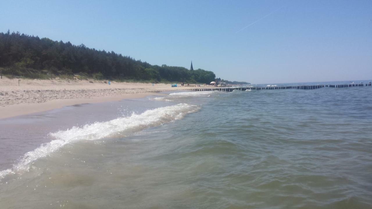 Osrodek Rodzinny "Pod Wydmami" Przy Plazy , Plac Zabaw , Rowery Sarbinowo Luaran gambar