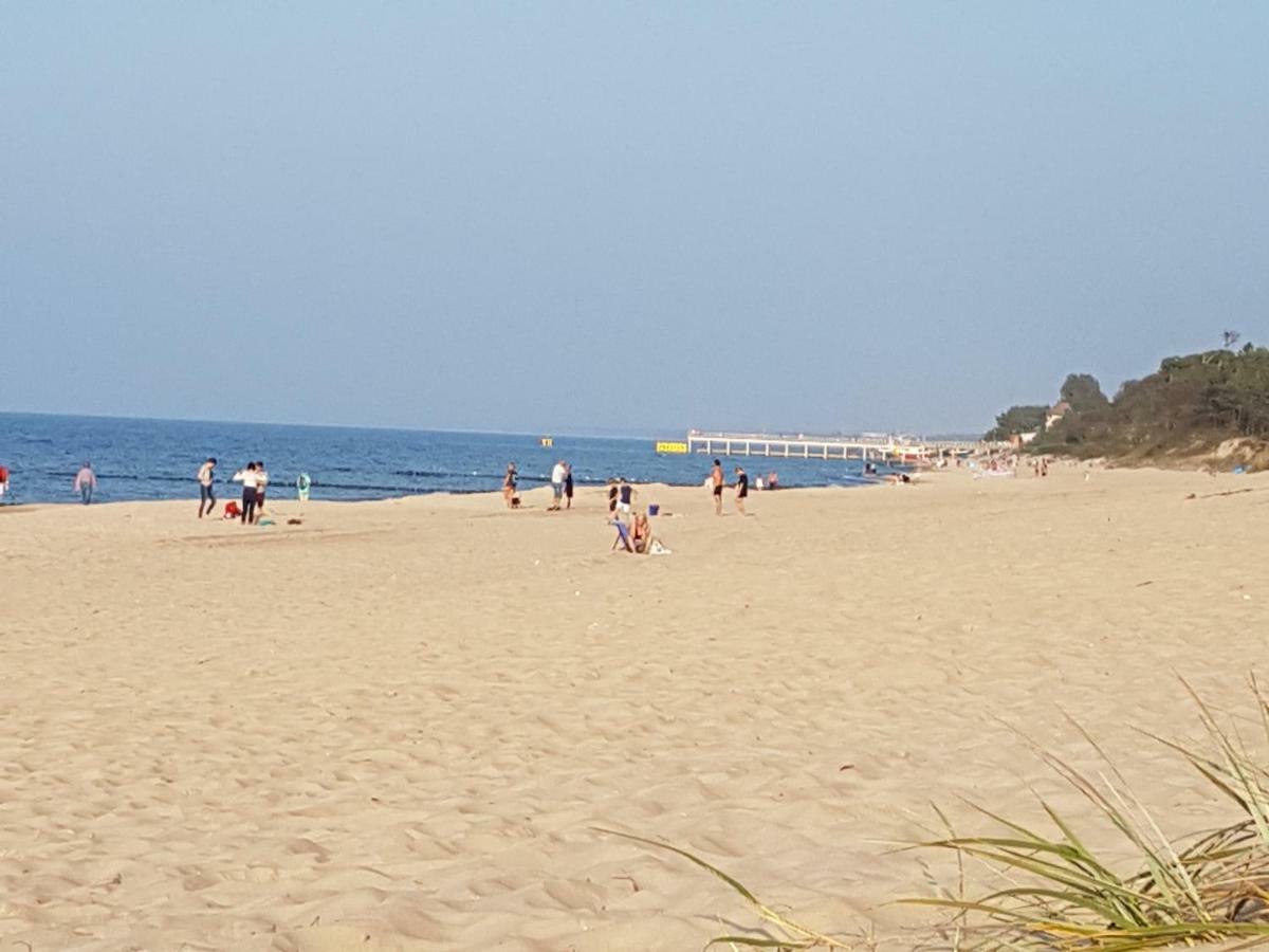 Osrodek Rodzinny "Pod Wydmami" Przy Plazy , Plac Zabaw , Rowery Sarbinowo Luaran gambar